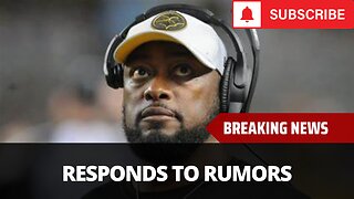 Tomlin Responds To Trade Rumors