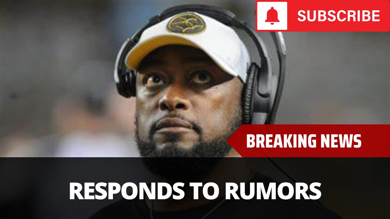 Tomlin Responds To Trade Rumors