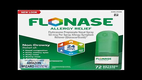 Flonase Allergy Relief Nasal Spray 24 Hour Non Drowsy Allergy Medicine Metered Review