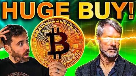 Michael Saylor’s BIGGEST BTC Move Yet… Is It Too Late to Buy?!