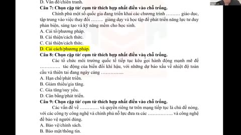 VĂN BUỔI 42 : CHỮA ĐỀ