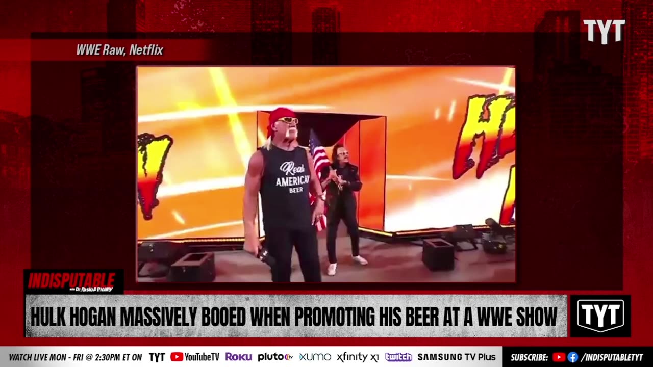 WATCH: Hulk Hogan Bombarded By BOOS During WWE Netflix Debut, Fans Rejoice