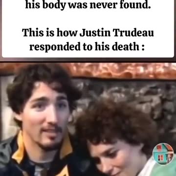 Why did Justin Trudeau and his mother react like this to the death of his brother and her son ?