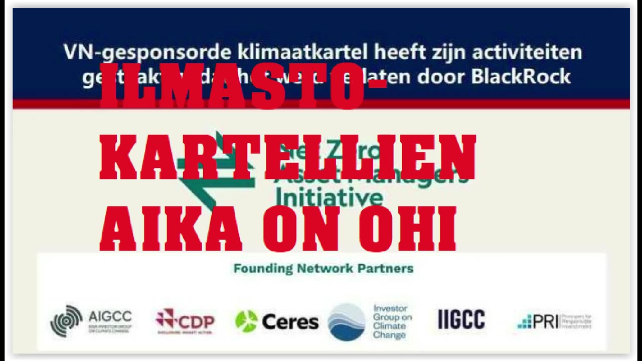 YKn tukema ilmastokartelli kaatuu