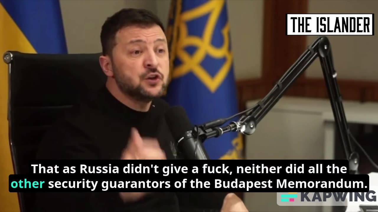 Zelensky cursing