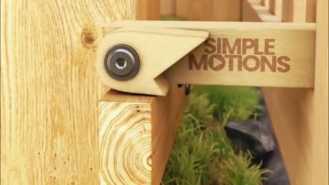 Latch idea to keep gates open or closed