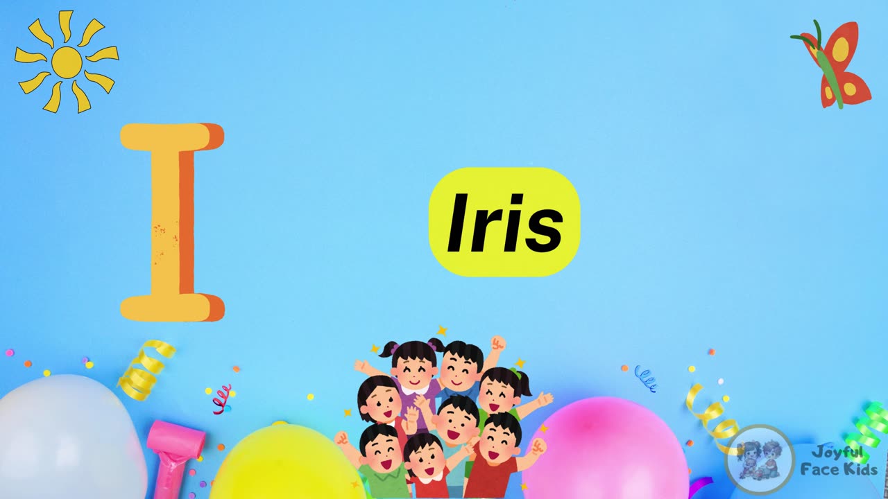 Learn Alphabet with Flowers - ABC Flowers Names A-L for Children!