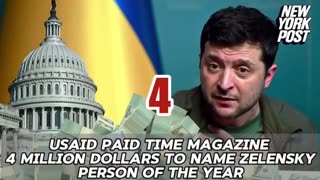 Fact Check: NYPost Did NOT Report USAID Paid TIME $4 Million To Name Zelenskyy 'Person Of The Year'