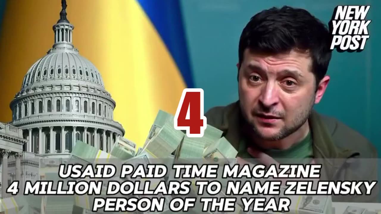 Fact Check: NYPost Did NOT Report USAID Paid TIME $4 Million To Name Zelenskyy 'Person Of The Year'