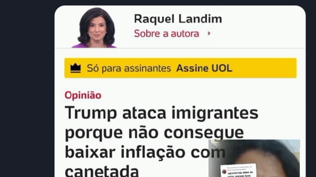 E quê, e quê mais,Raquel chupim? Comunista! 😁😁🤣🤣🤣