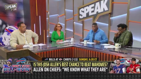 Keyshawn : Josh Allen can't beat Kansas City in the playoffs.