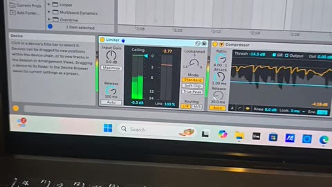 Ableton live 12 limiter