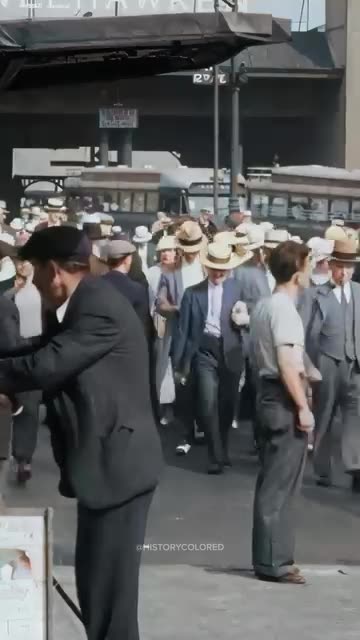 Restored Footage From The 1930s