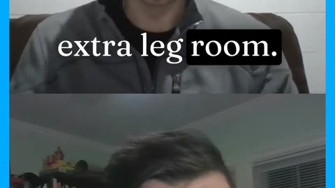 Khabib Needs Leg Room