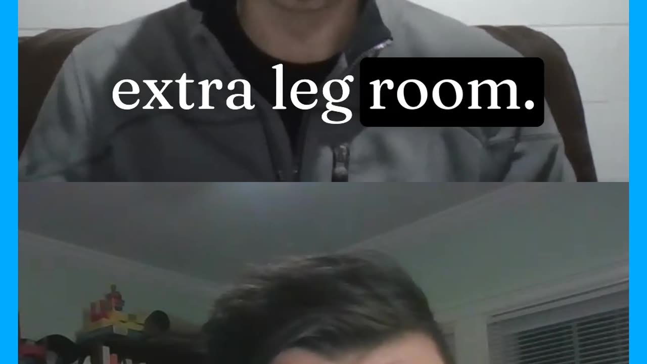 Khabib Needs Leg Room