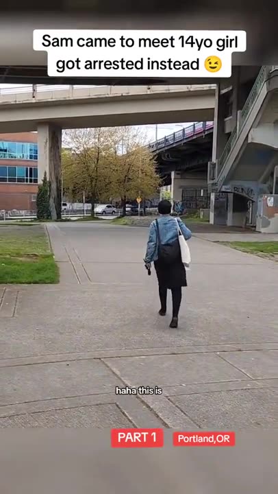 Fat brownie tries to meet underage girl - knee grow intervenes to save him