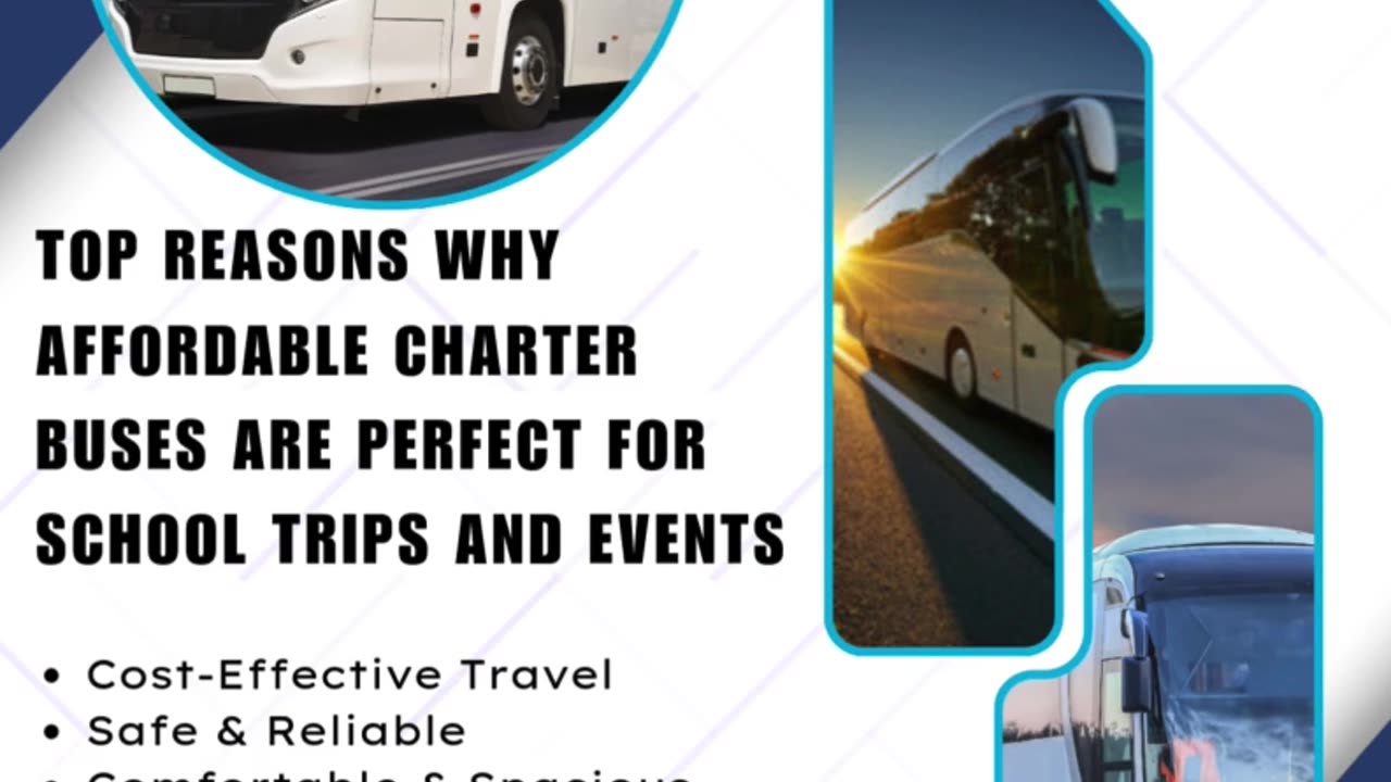 Top Reasons Why Affordable Charter Buses Are Perfect for School Trips and Events