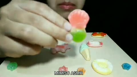 ASMR MUKBANG - SWEET JELLY GUM