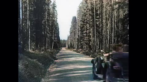 Canada’s Wild Majesty: Kootenay National Park in 1930 in Color!