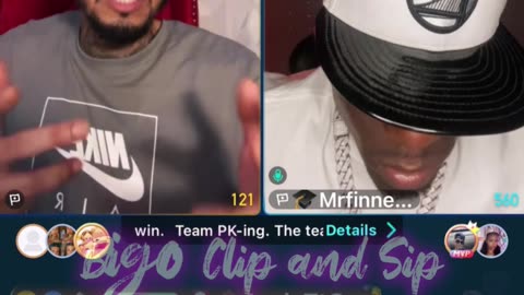 PolyGod acting gay to imitate Big Tony then lines Finesse 1/11/25 #bigoclipandsip