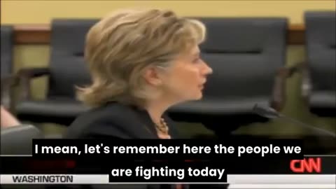 Hillary Clintonová, archivované video z roku 2011-Založili sme al-Káidu