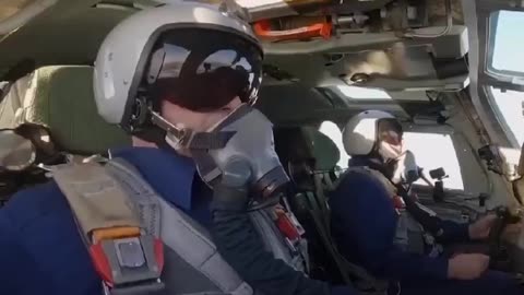 🇷🇺 President Putin co-pilots a Russian supersonic nuclear bomber. @BRICSNews