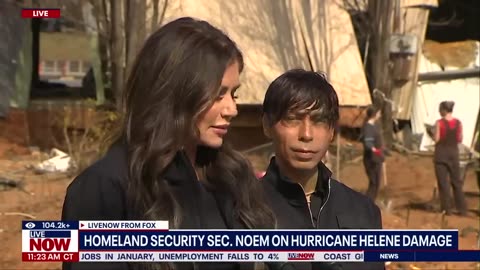 Homeland Sec. Noem calls out Biden admin in NC