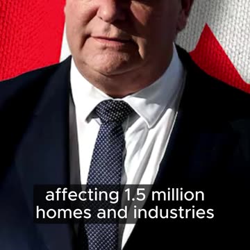 Doug Ford, reacted angrily to Trump's 25% tariffs against Canada.