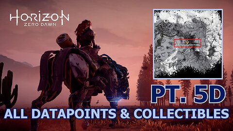 Horizon Zero Dawn ALL Datapoints & Collectibles BY LOCATION | Pt 5D - Quest: The Mountain that Fell