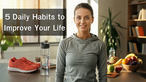 5 Daily Habits to Improve Your Life | Path to You