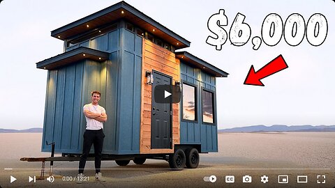 I Built a Luxury Tiny home for $6,000 (exterior build)