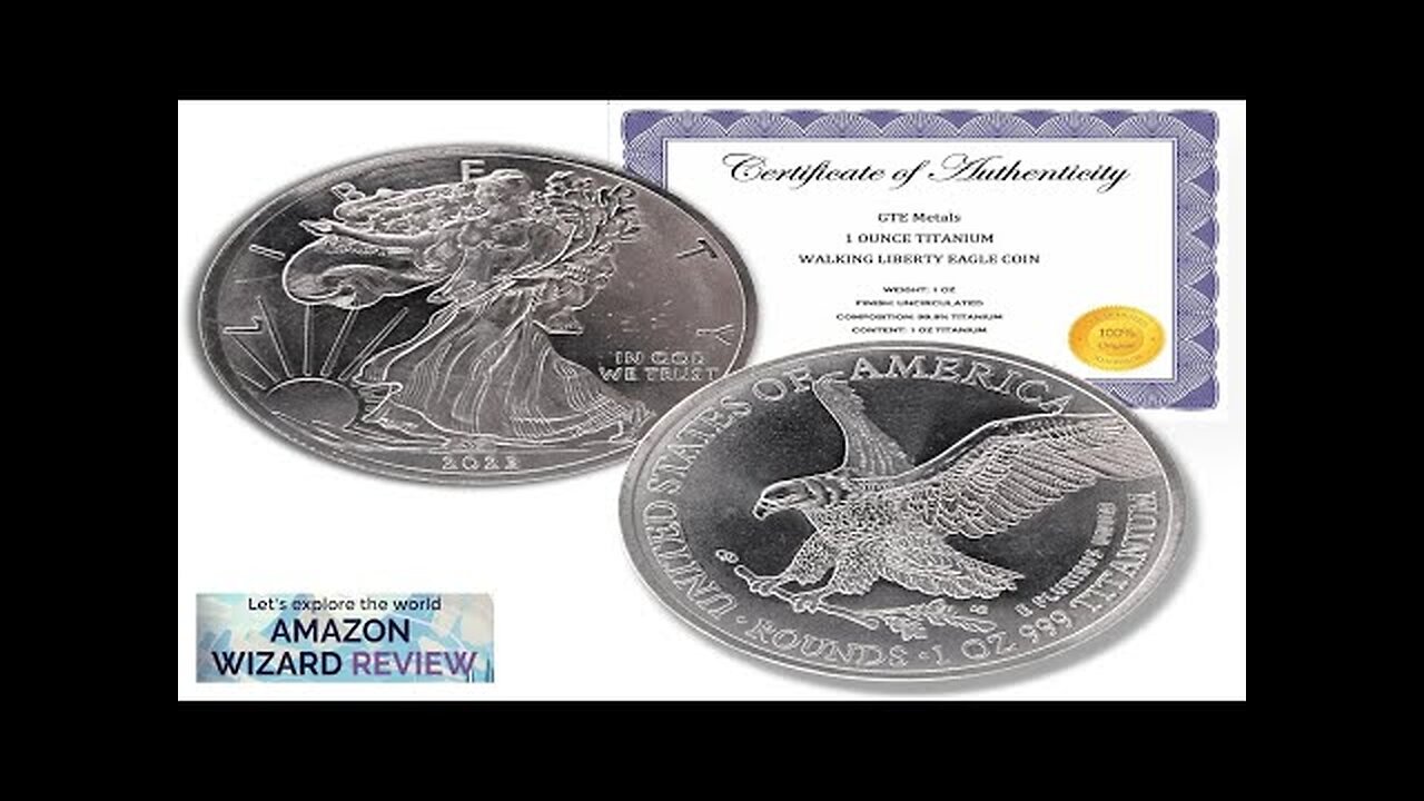 2023 1 Ounce OZ 999 Fine Solid USA American Liberty Eagle Coin Review