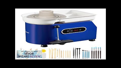 VEVOR Pottery Wheel 450W For Adults and Beginners 11in Clay Wheel Machine Review