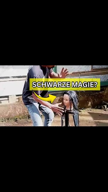 Wendet er schwarze Magie an um Leben in das DIng einzuhauchen?!