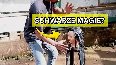 Wendet er schwarze Magie an um Leben in das DIng einzuhauchen?!