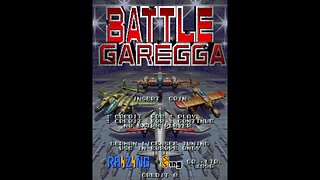 Battle Garegga Arcade Game, Raizing Eighting 1996, Longplay