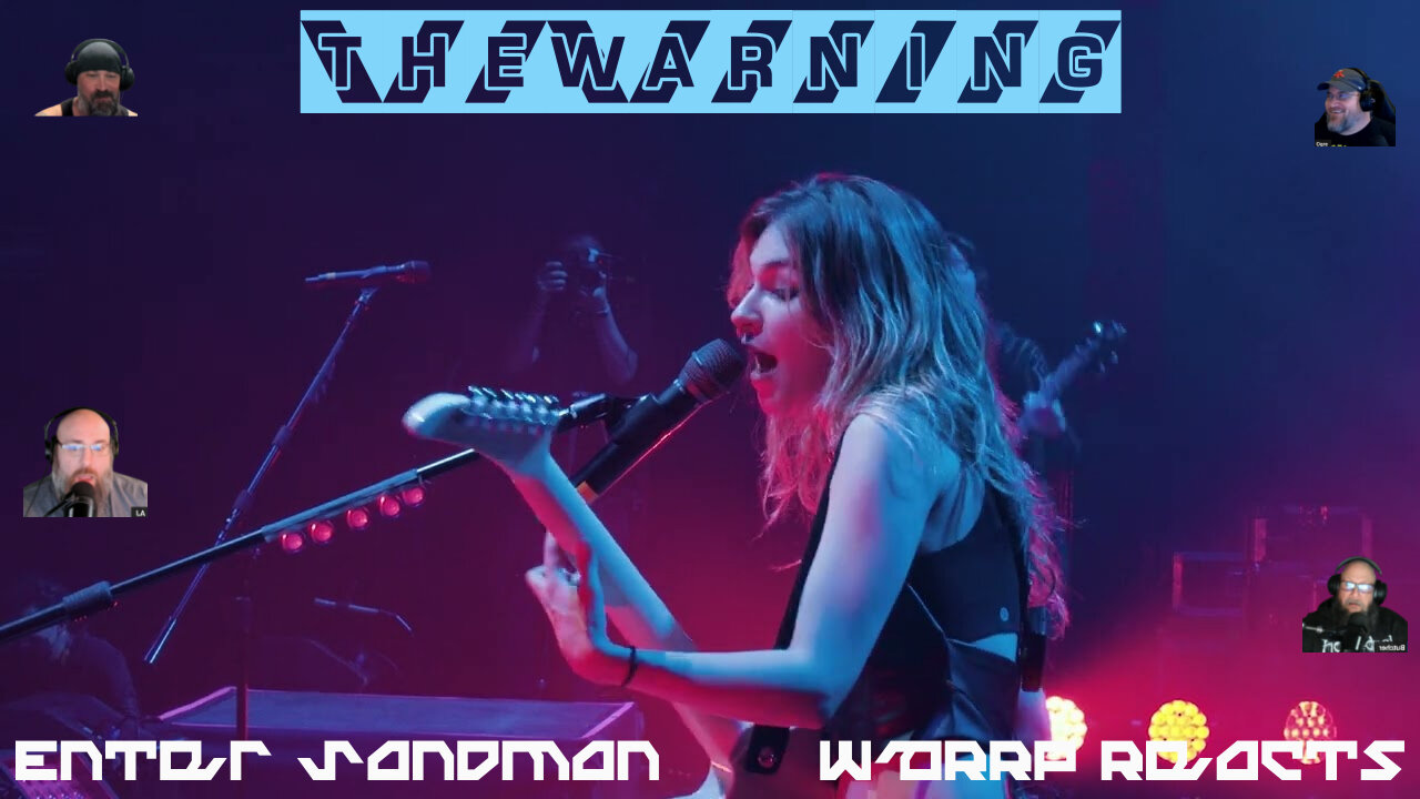 WARRP Comes Crawling Back To The Warning! We React Enter Sandman Live At Teatro Metropolitan!