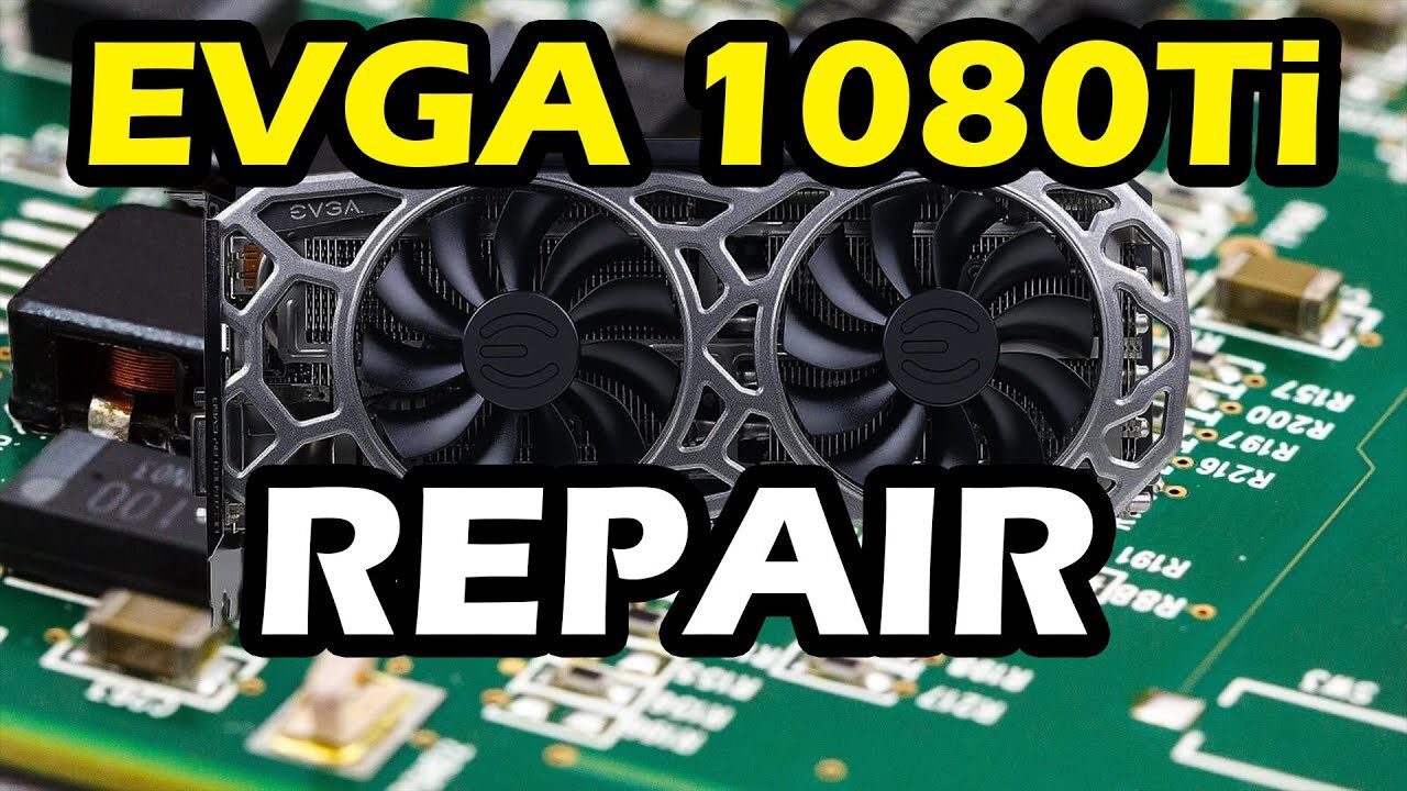 What dropping does to Graphics Cards evga 1080ti no output