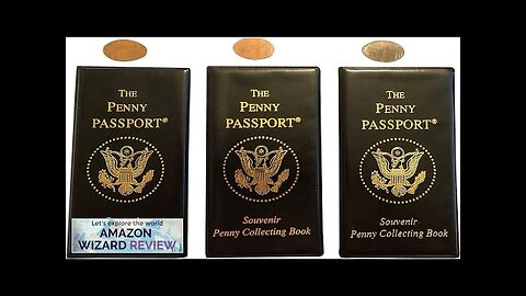 3 Penny Passport Souvenir Elongated Coin Albums With Free Pressed Pennies Review