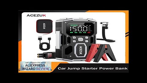 26800mAh Car Power Bank Jump Starter Portable Emergency Starter Auto Car Battery Review