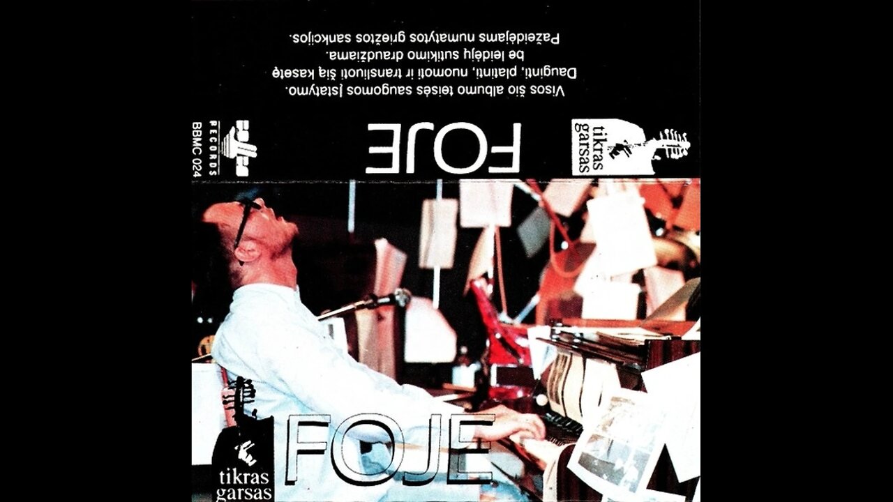 Foje - Tikras Garsas (Bomba Records) 1994 MC