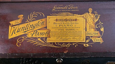 Huntington Piano Serial Number 34013