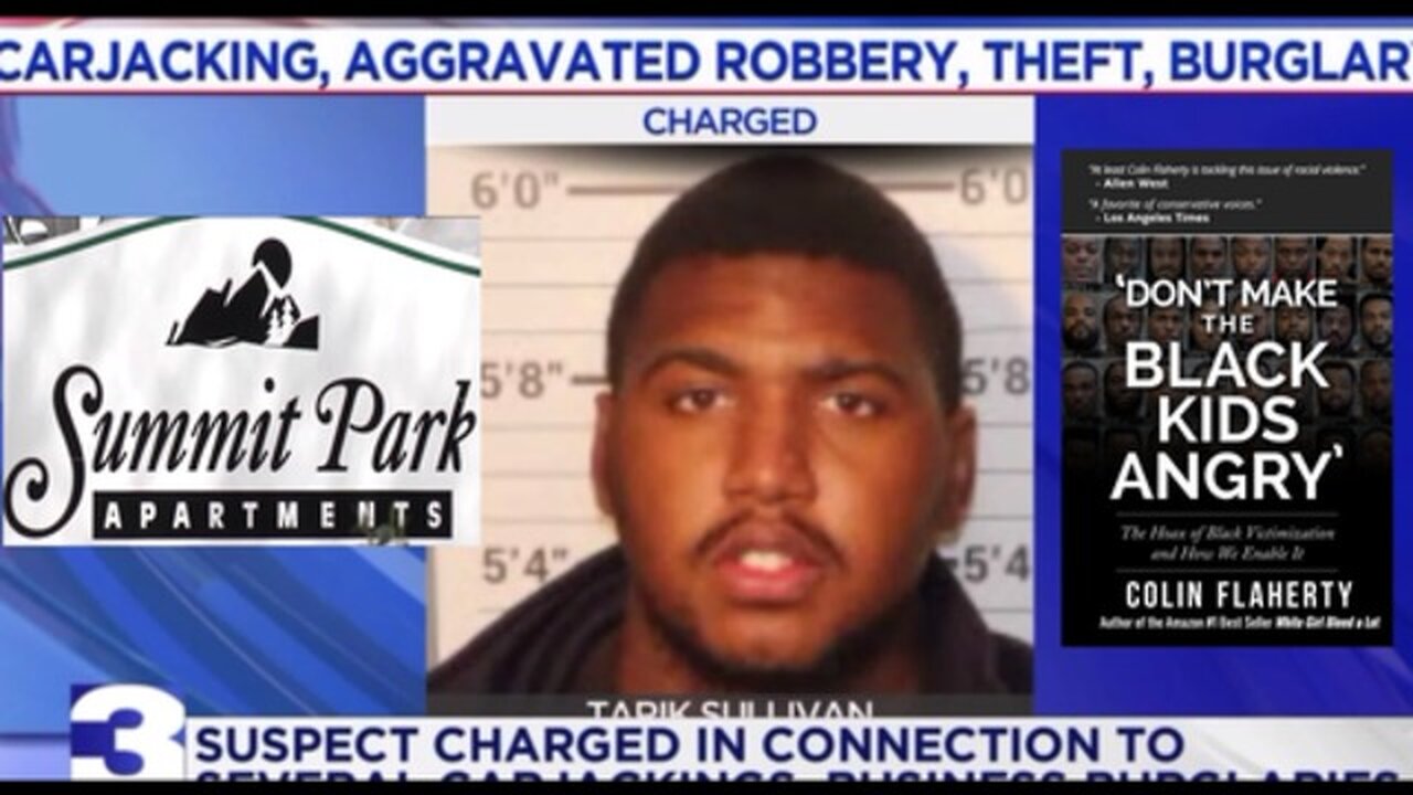 Colin Flaherty: Carjacking Spree Summit Park Apt. - Where's Compassion For A Down On His Luck Fella