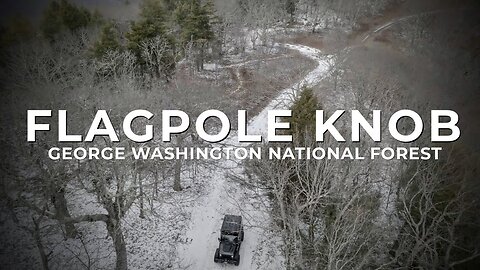 Christmas on Virginia's Most Popular Trail: Flagpole Knob! George Washington National Forest