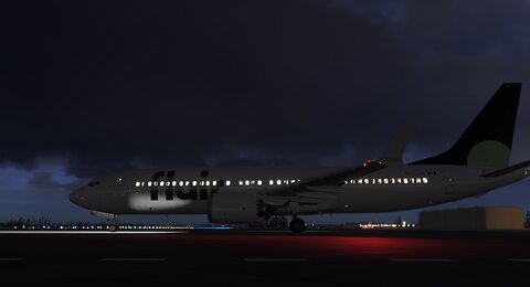 MSFS 2024 / Alberta sunrise in the Flair MAx 8