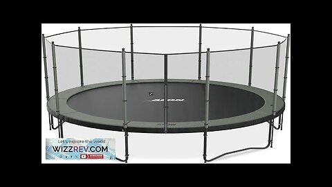 ACON Air Trampoline 15ft with Standard Safety Enclosure Ultra-Durable Round Trampoline Review