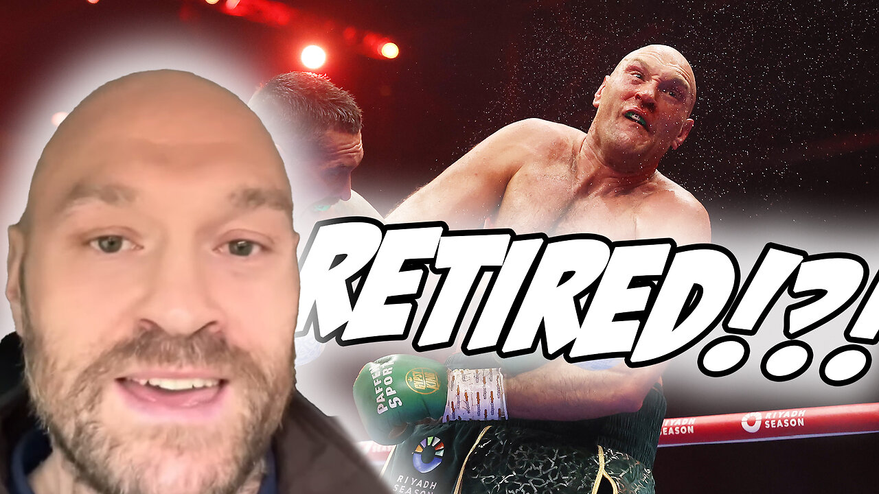 Tyson Fury RETIRING From The Sport Of Boxing!?!?🤯😲││The Boy Who Cries Retirement?