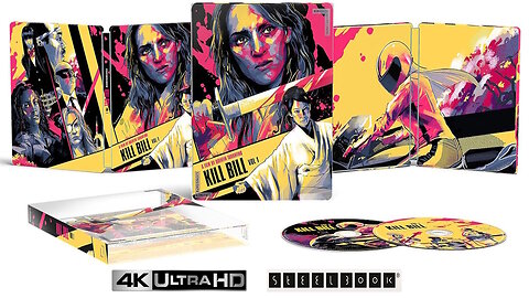 Kill Bill Vol. 1 [4K UHD & Blu-ray SteelBook] Directed by Quentin Tarantino