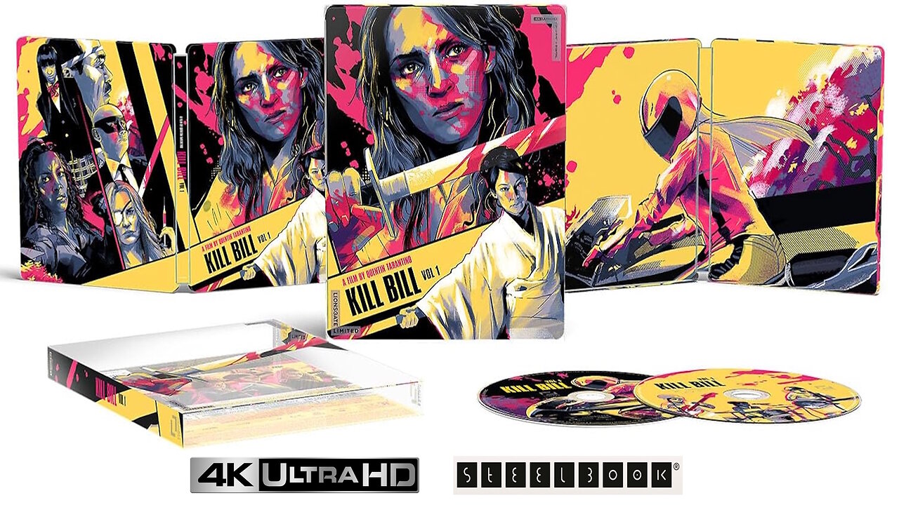 Kill Bill Vol. 1 [4K UHD & Blu-ray SteelBook] Directed by Quentin Tarantino