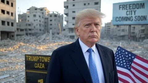 Trump Confirms That The New Gaza Strip Will Be The First Freedom City Prototype Prison!